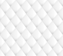 Seamless Polster Pattern White
