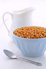 Wall Mural - Whole wheat cereal loops