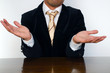 © Kyohei Kaneko - 分からないジェスチャーのビジネスマン Businessman gesturing “I do not understand”