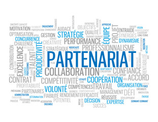 Poster - Nuage de Tags PARTENARIAT 