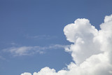 Fototapeta Niebo - Blue sky and clouds