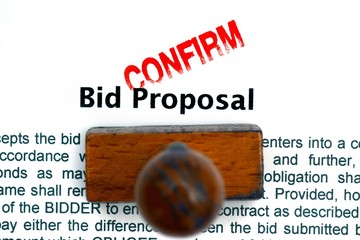 Sticker - Bid proposal confirm