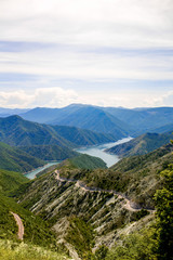 Wall Mural - Kozjak lake in Macedonia