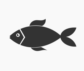 Fish silhouette