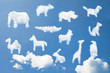 Animal clouds shape