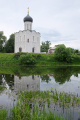 Wall Mural - Church of the Intercession on the Nerl in Bogolyubovo near Vladimir, Russia