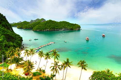 Obraz Dibond Rajska plaża. Koh Samui, Tajlandia