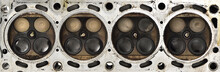 Engine Camshaft Cap Close Up