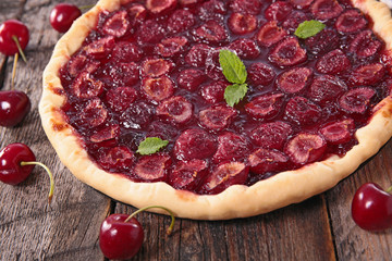 Poster - cherry tart