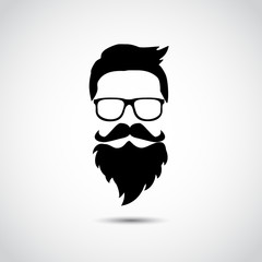 Wall Mural - retro gentleman. vector illustration.