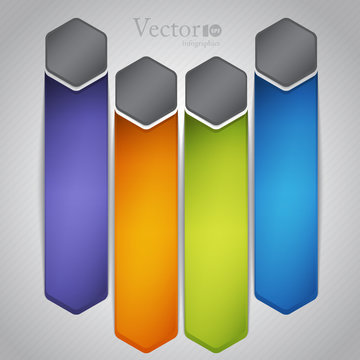Abstract modern options template