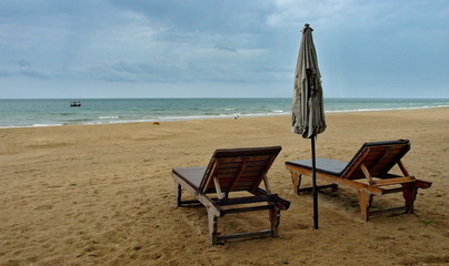 Two Beach Chairs