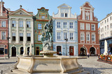 Fototapeta Miasto - Market square, Poznan, Poland