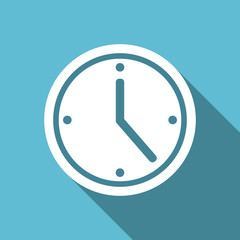 Poster - time flat icon watch sign