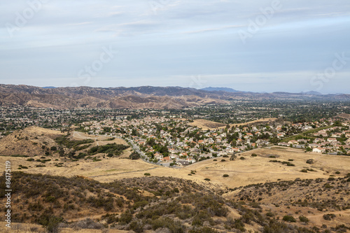 Fotografie, Obraz Dry Drought Southern California Suburbia