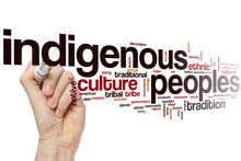 Indigenous Peoples Word Cloud