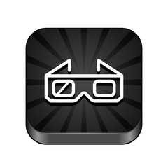 Canvas Print - 3D Glasses