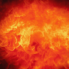 Wall Mural - fire background