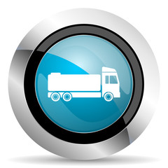 Poster - truck icon cargo sign