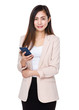 © leungchopan - Asian businesswoman use of smartphone