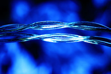 Background Macro Blue Wires