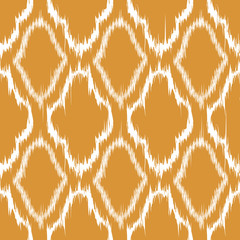 Wall Mural - Ikat seamless pattern design