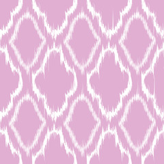 Wall Mural - Ikat seamless pattern design