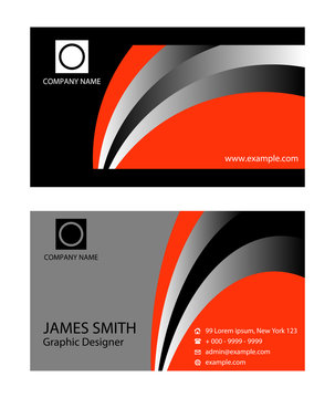 Business card design
