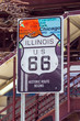 Route 66 sign in Chicago