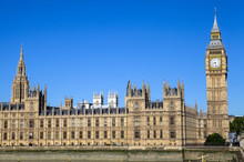 Palace Of Westminster In London
