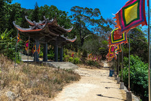 Road To The The Reclining Buddha. Vietnam