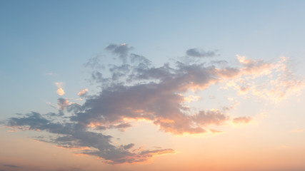 Wall Mural - sunset sky