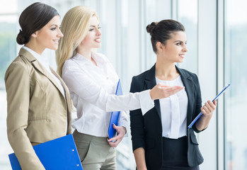 Wall Mural - Women in business