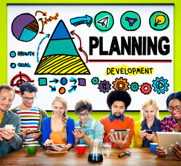 Sticker - Planning Plan Strategy Growth Development Concept