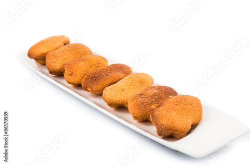 Fotografía Kuih bahulu, a popular traditional Malay sweet sponge bun
