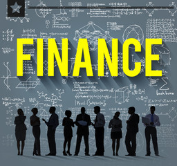 Canvas Print - Finance Financial Economy Investment Banking Concept