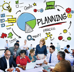 Poster - Planning Strategy Search Goals Mission Connect Process Concept