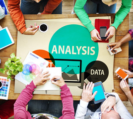 Poster - analysis business planning communication concept