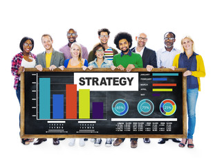Sticker - Strategy Data Information Plan Marketing Solution Vision Concept