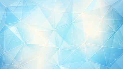 Sticker - abstract light blue web background