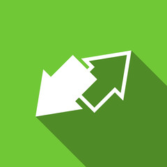 Poster - exchange flat icon