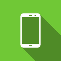 Aufkleber - smartphone flat icon phone sign