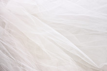 Vintage Tulle Chiffon Texture Background. Wedding Concept
