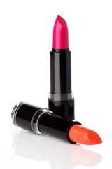 Poster - Lipstick on white background