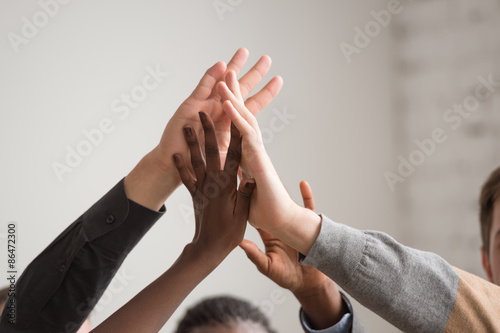 Fotografie, Obraz Group of Diverse Multiethnic People Teamwork