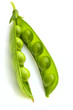 © pilat666 - pea pod on a white background