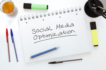 Wall Mural - Social Media Optimization