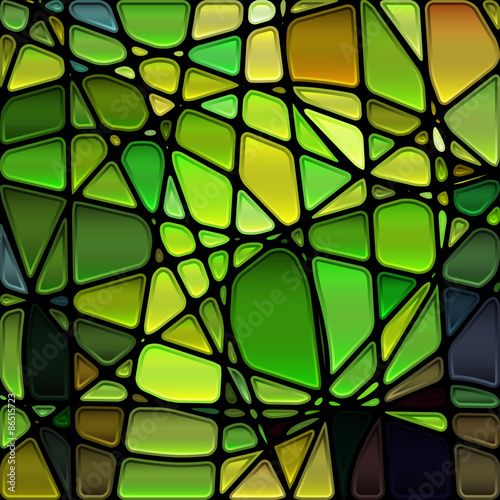 Naklejka - mata magnetyczna na lodówkę abstract stained-glass mosaic background