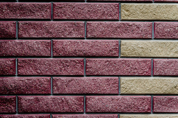 Texture. Brick. Wall. A background with attritions and cracks