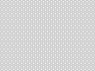Poster - twist little rounds seamless pattern